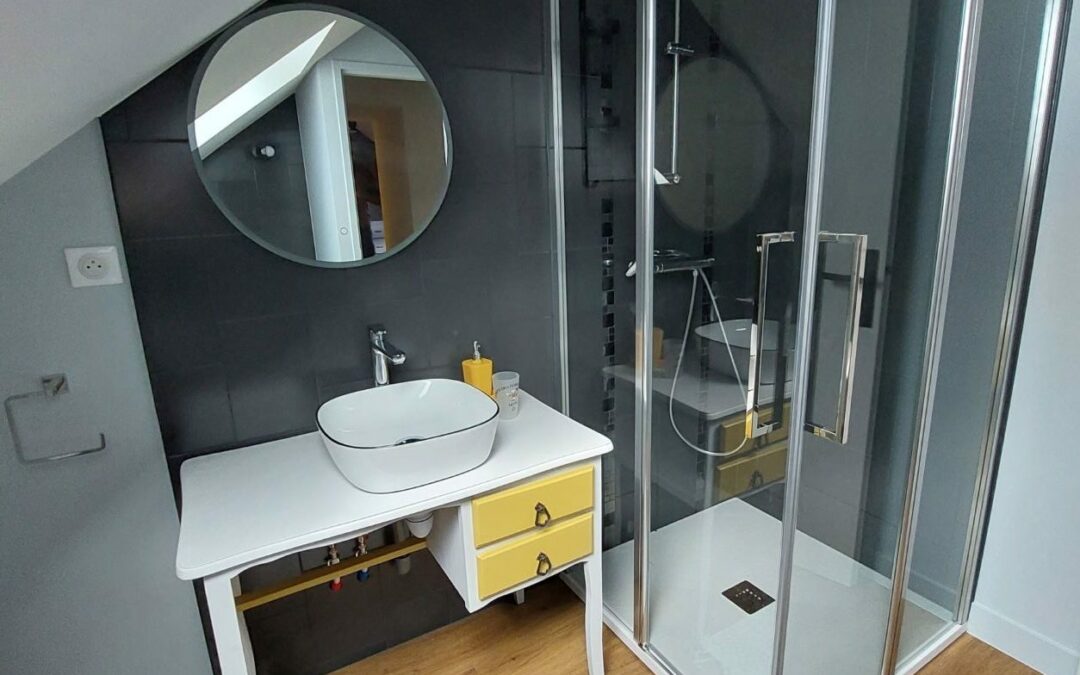 Rénovation d&rsquo;un logement en R+1 et combles, Fursac 2022