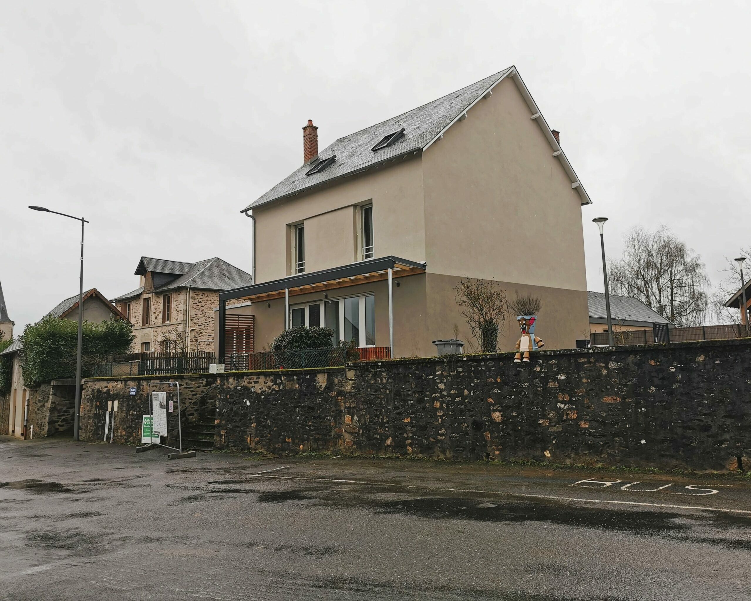 EXT Après Vue extérieure du pole santé après travaux