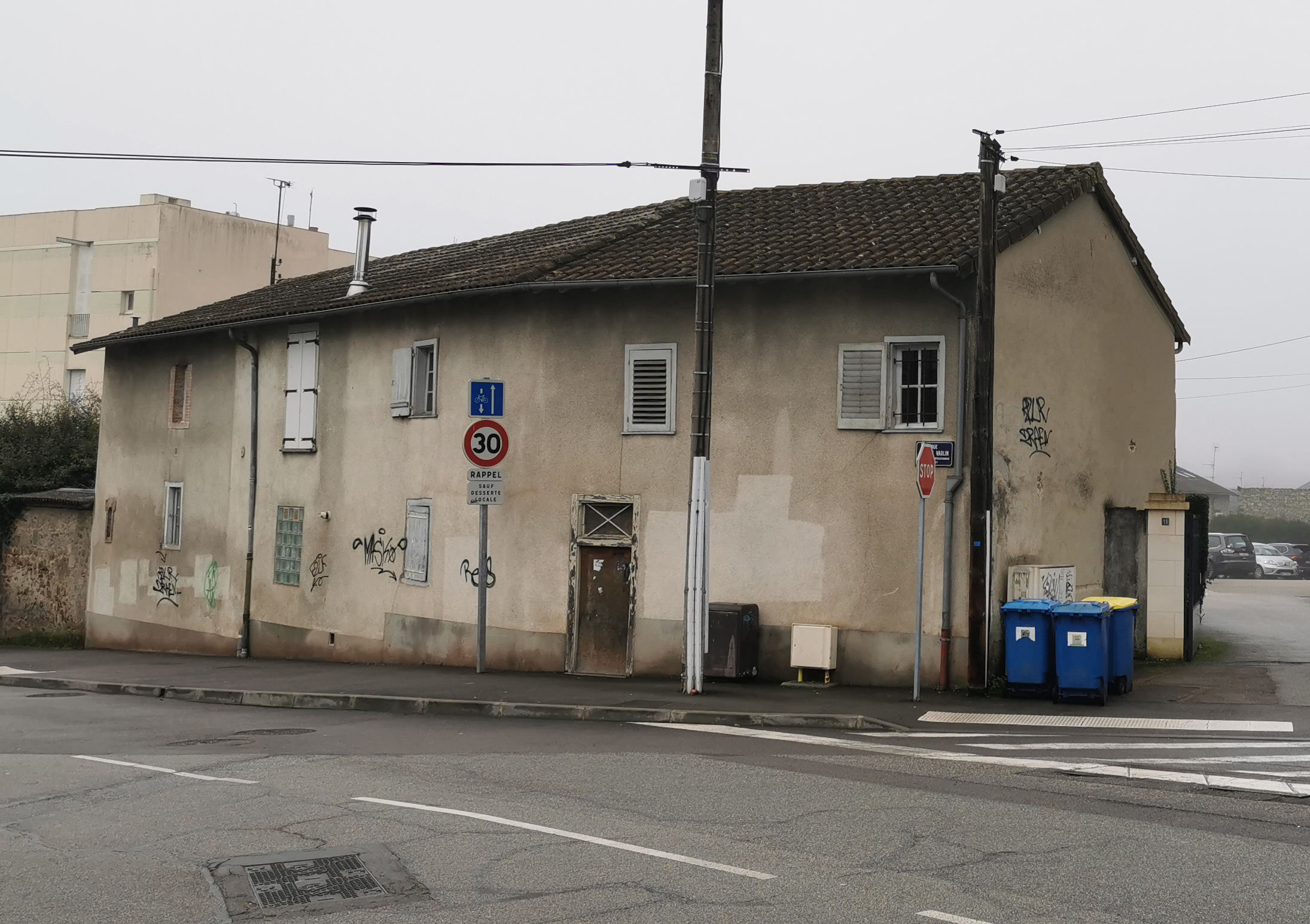 montage facade avant état futur