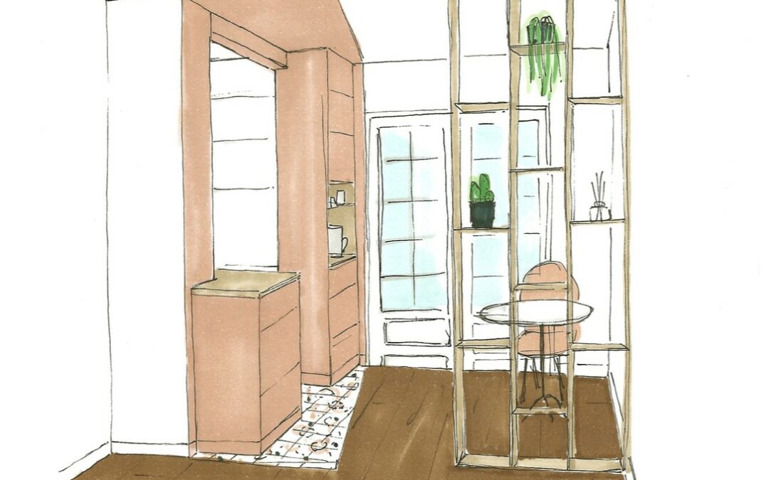 Réaménagement d’un appartement à colombage, Limoges 2025 – Phase 1