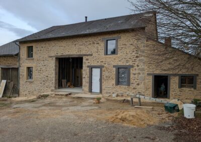 Transformation d&rsquo;une grange en habitation, Masléon 2025